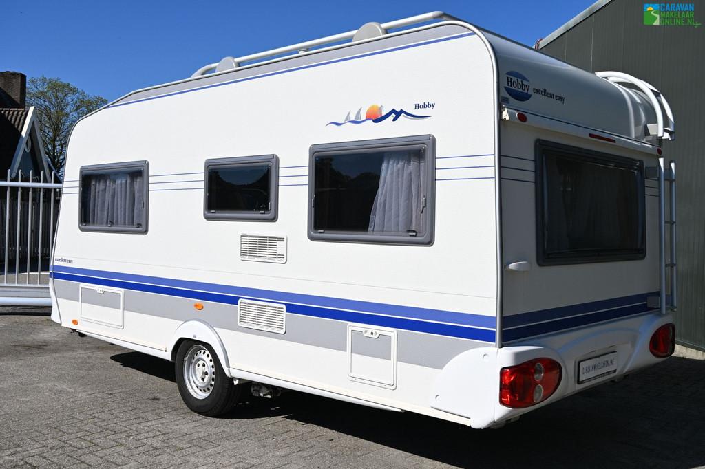Hobby Excellent Easy 460 UFe |Mover|Opbl. voortent|Bovag26, Caravans en Kamperen, Kachel, Rondzit, Hobby, Bedrijf