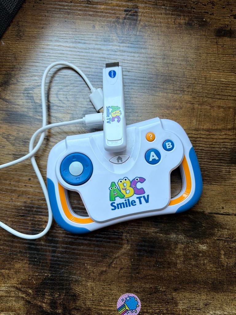 VTech ABC Smile TV Educatieve Spelcomputer, Kinderen en Baby's, Speelgoed | Vtech, Ophalen, Zo goed als nieuw