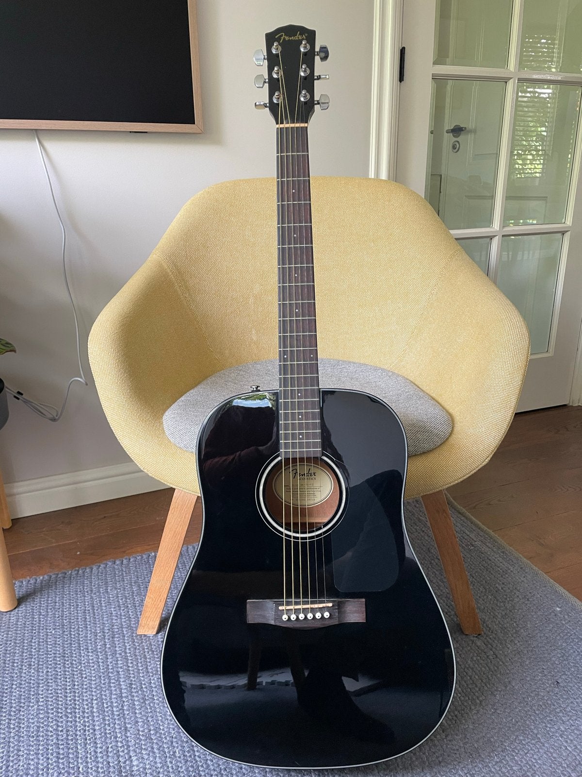 Fender CD-60 BK-DS-V2 akoestische gitaar met accessoires, Muziek en Instrumenten, Snaarinstrumenten | Gitaren | Akoestisch, Ophalen