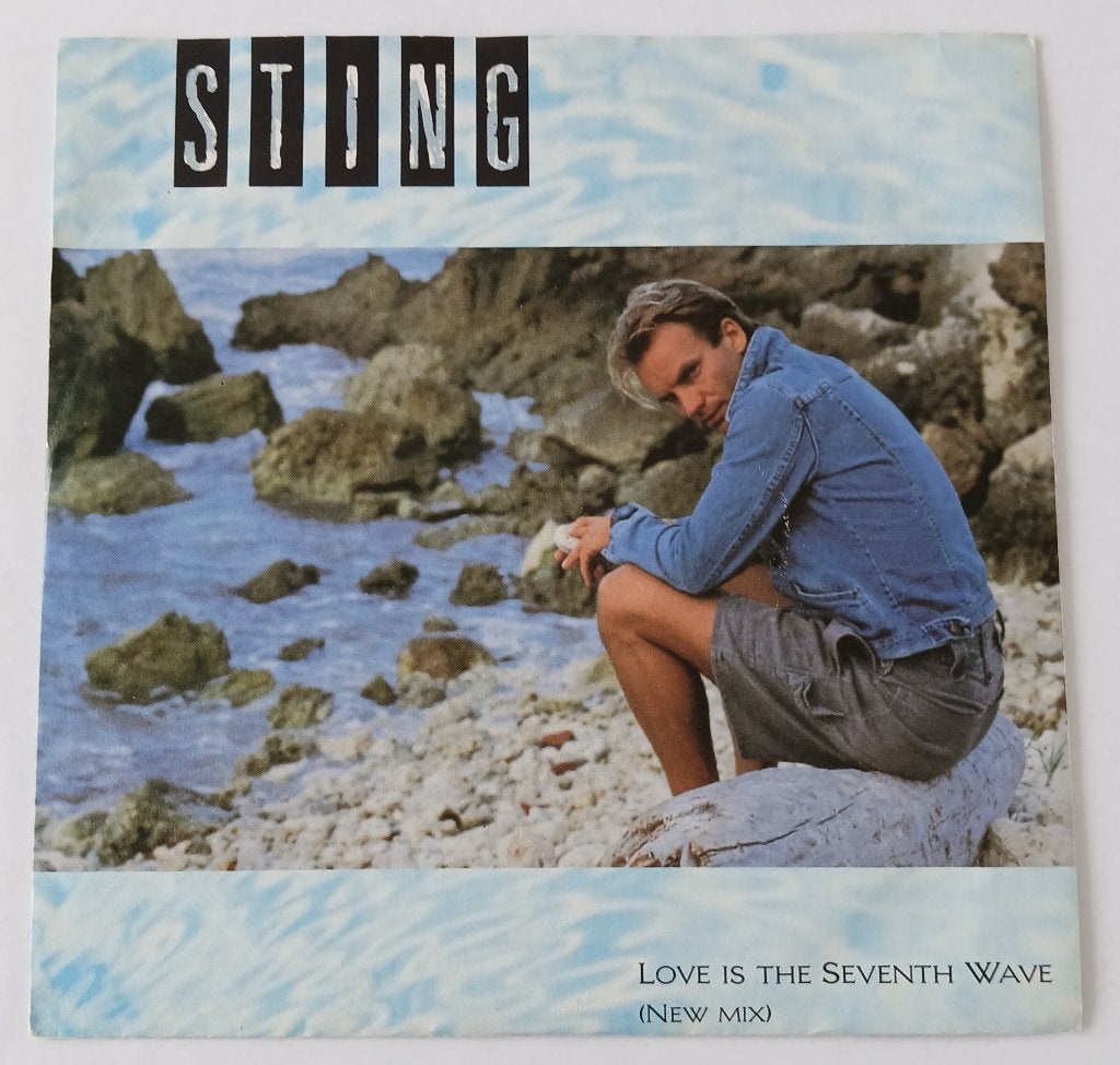 Sting - Love is the seventh wave, Cd's en Dvd's, Vinyl Singles, Ophalen of Verzenden, Gebruikt