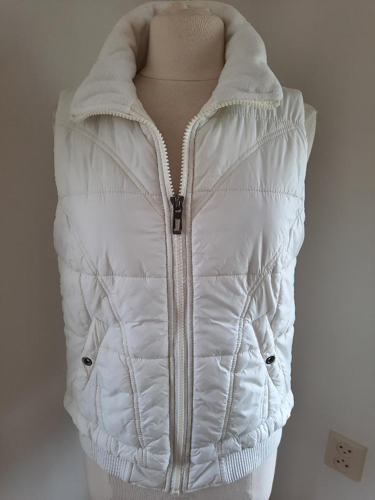 ESPRIT bodywarmer wit maat 40 - zgan -, Maat 38/40 (M), Wit, Ophalen of Verzenden, Zo goed als nieuw
