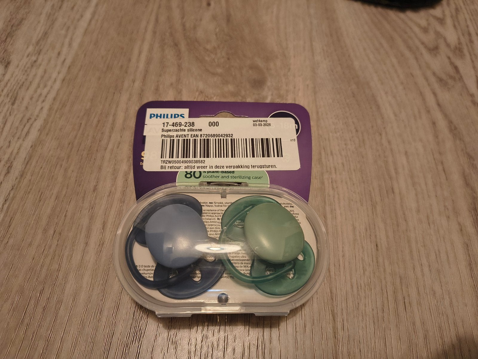 Philips Avent Superzachte Siliconen Fopspenen (2 stuks), Ophalen of Verzenden, Nieuw