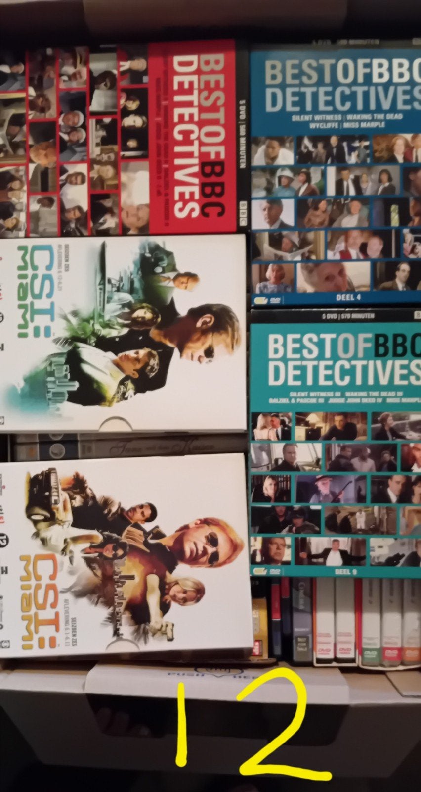 Dvd's diverse titels, Ophalen