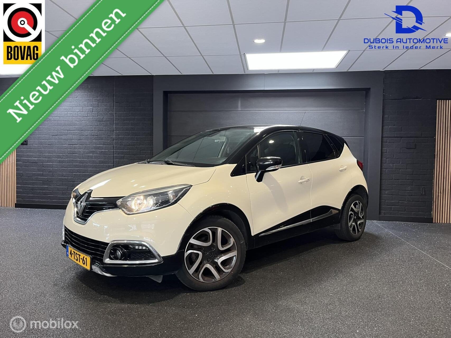 Renault Captur 1.2 TCe|Stoelverwarming|Keyless|Camera|Clima, Auto's, Euro 5, 4 cilinders, Met garantie (alle), Wit