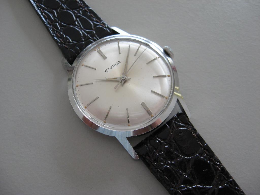 Eterna horloge, Overige merken, Staal, Met bandje, Polshorloge