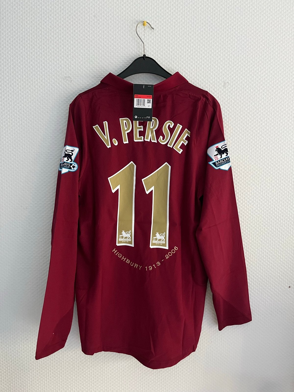 Arsenal uitshirt 2005-2006 robin van persie 11 Maat L Nieuw, Maat L, Ophalen of Verzenden, Nieuw, Shirt