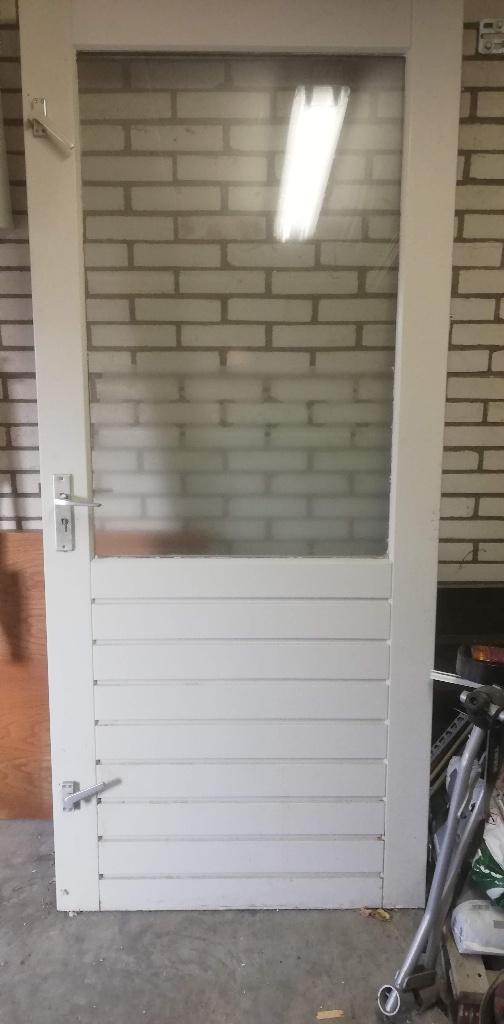 buitendeur, Ophalen, Gebruikt, 80 tot 100 cm, Buitendeur