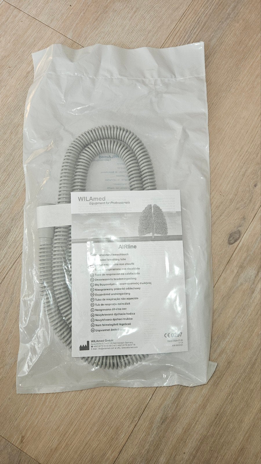 Cpap slang in ongeopende verpakking, Ophalen of Verzenden, Nieuw, Scheren en Epileren