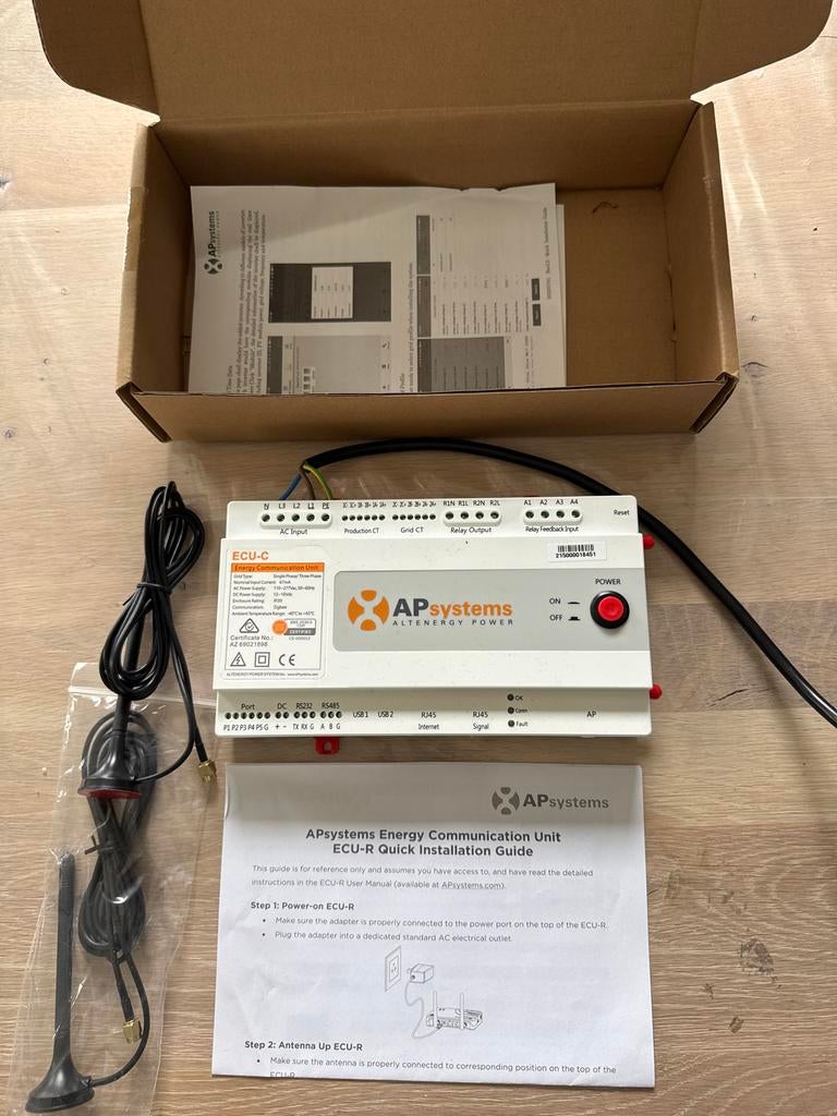 APsystems ECU-C Energie Communicatie Unit voor Zonnepanelen, Ophalen of Verzenden, Nieuw, Overige typen