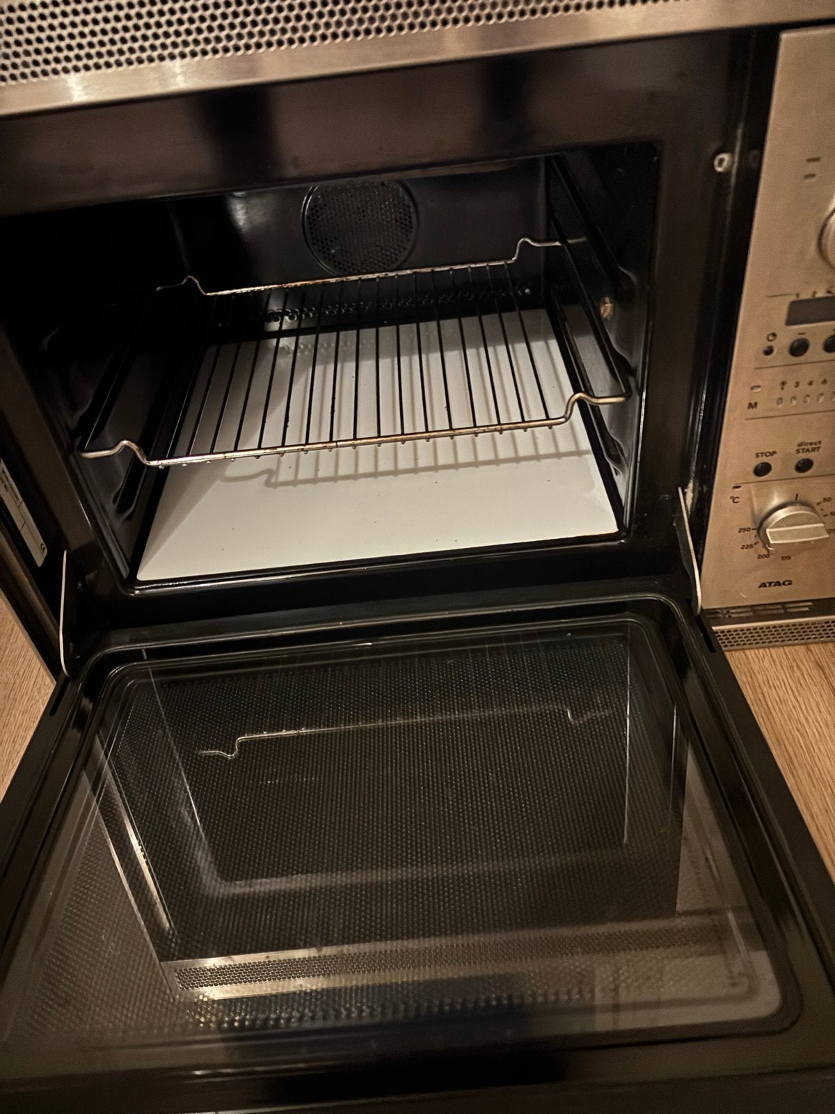 Atag Inbouw Combi-oven/Magnetron, Witgoed en Apparatuur, Ophalen, 45 tot 50 cm, Gebruikt, Hete lucht
