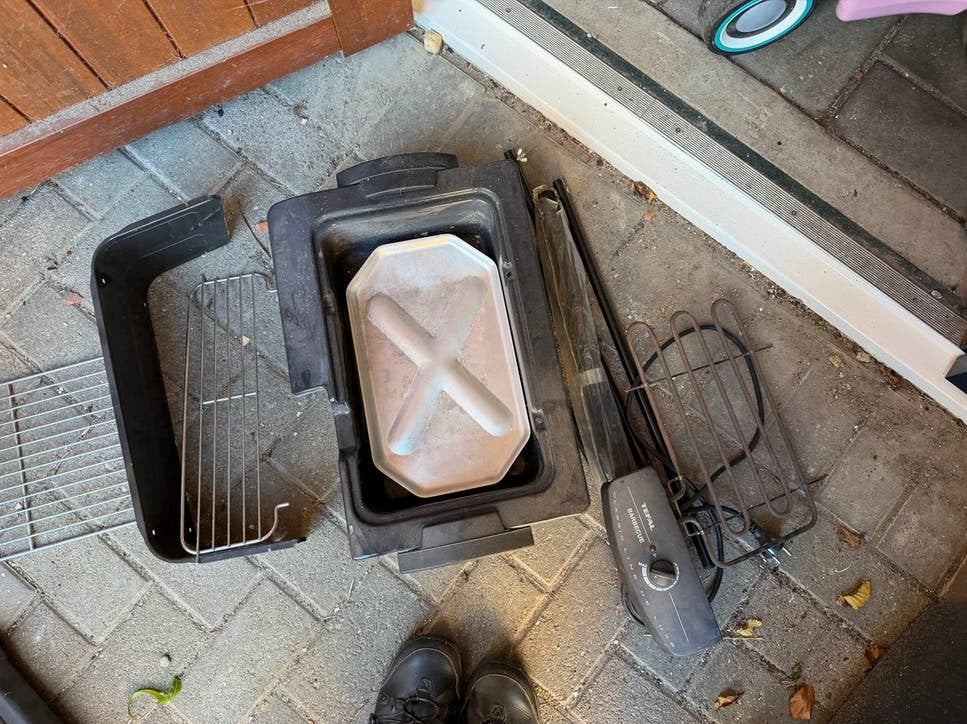 Tefal Barbecue Classic Line elektrische barbecue, Ophalen, Gebruikt