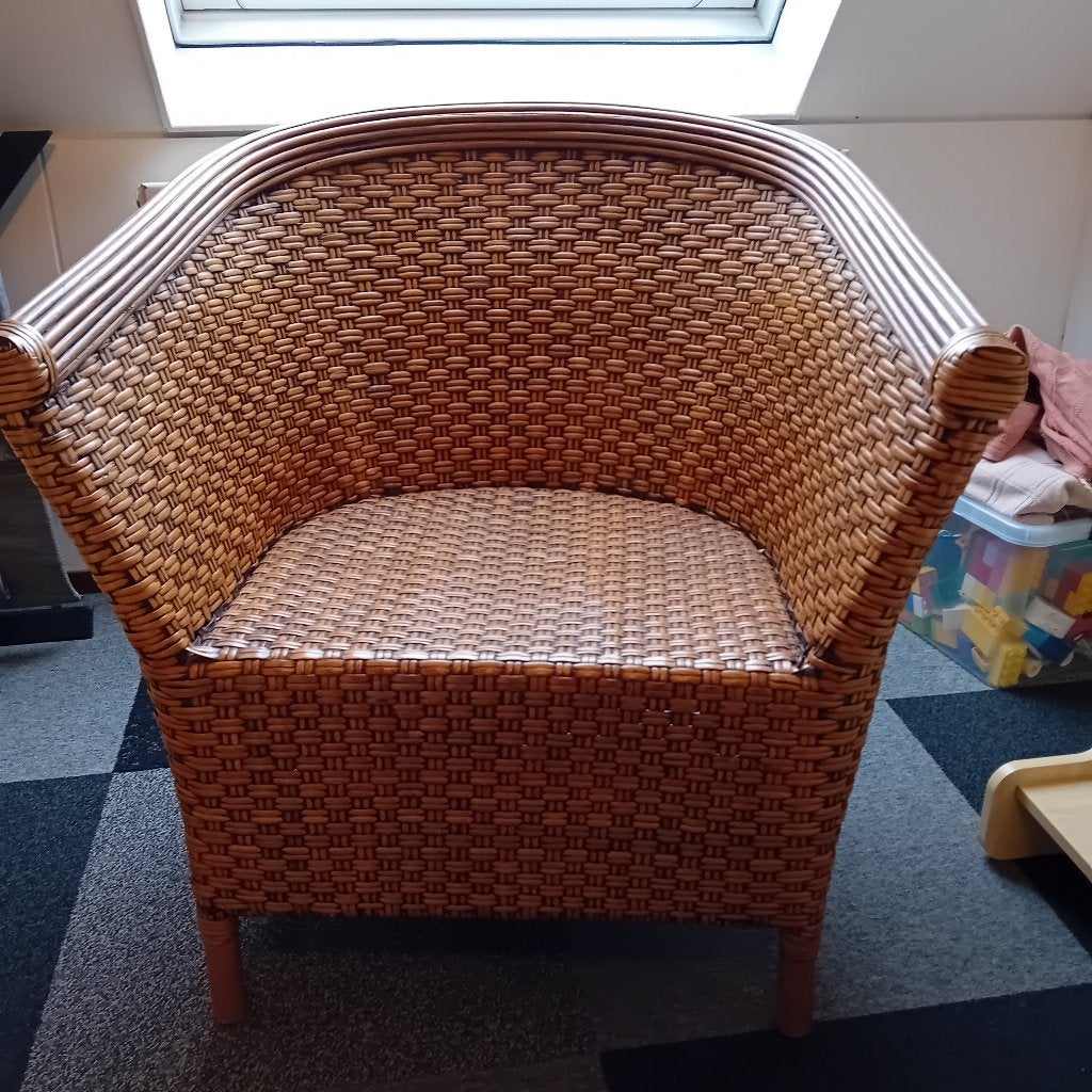 Stoel, Ophalen, Bruin, Riet of Rotan, Eén