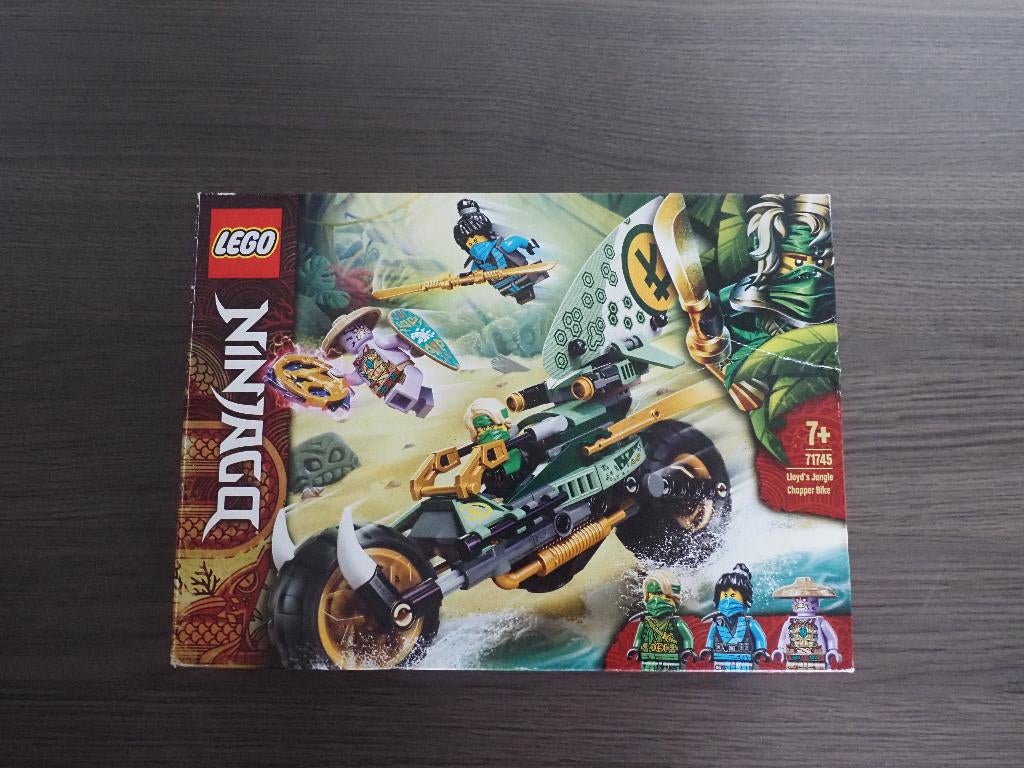 Lego Ninjago Lloyd's jungle chopper bike, Ophalen of Verzenden, Zo goed als nieuw, Complete set, Lego
