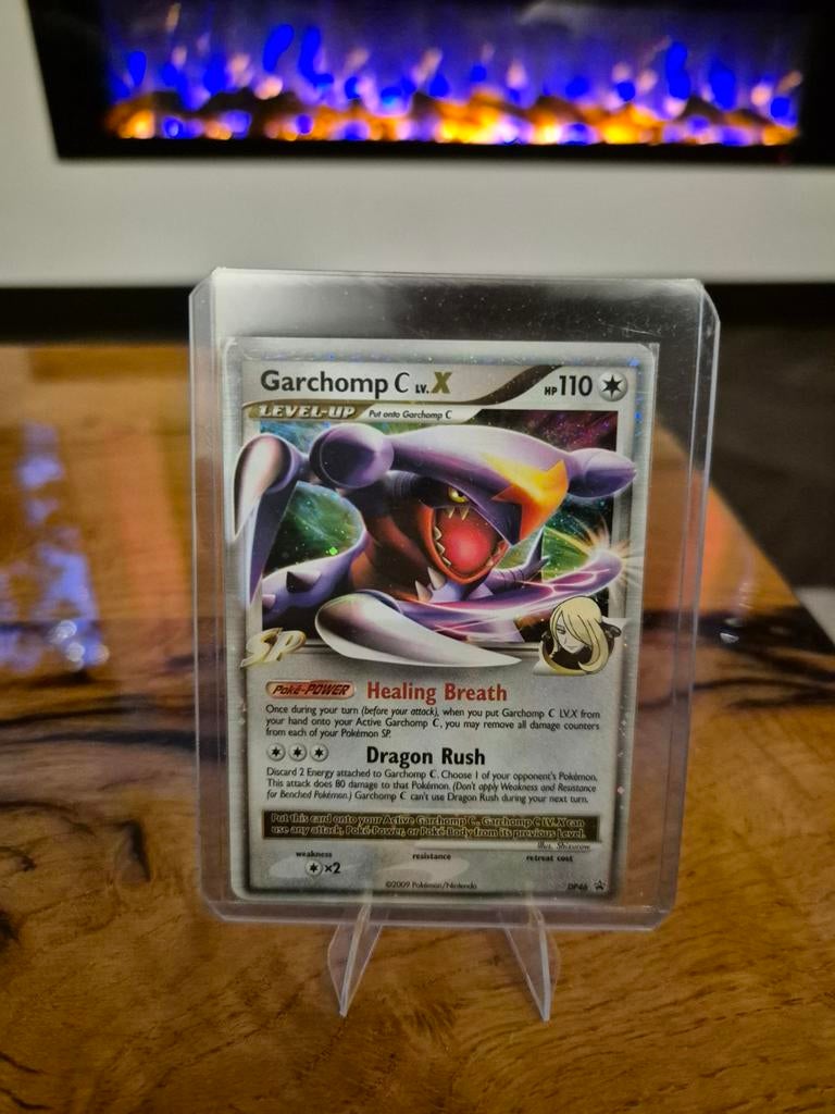 Garchomp C LV.X Pokémon Kaart - Platinum Supreme Victors, Ophalen of Verzenden, Zo goed als nieuw, Losse kaart