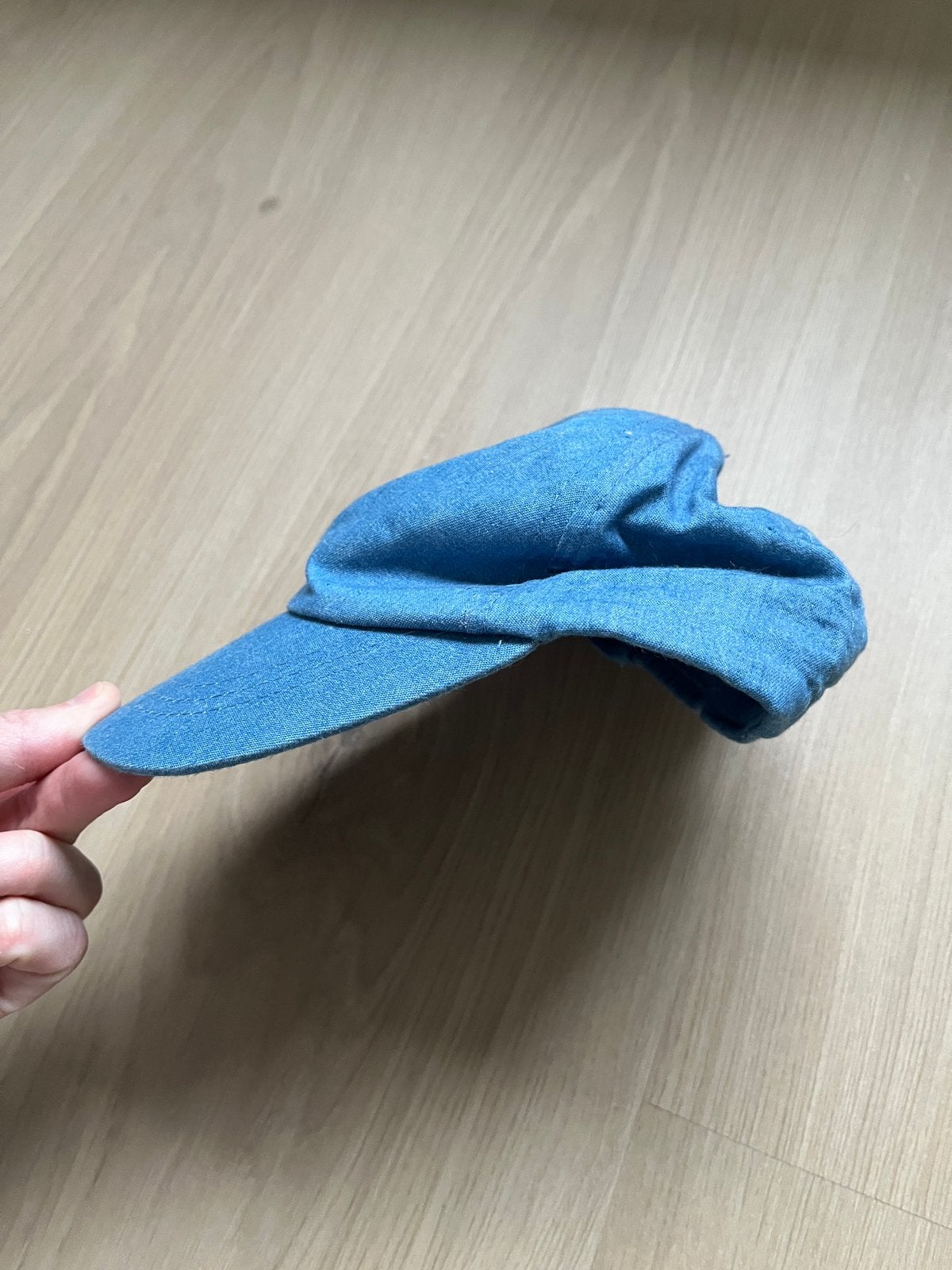 Pet van spijkerstof, voor 9-18 maanden, Ophalen, Jongen of Meisje, 104 of kleiner, Pet