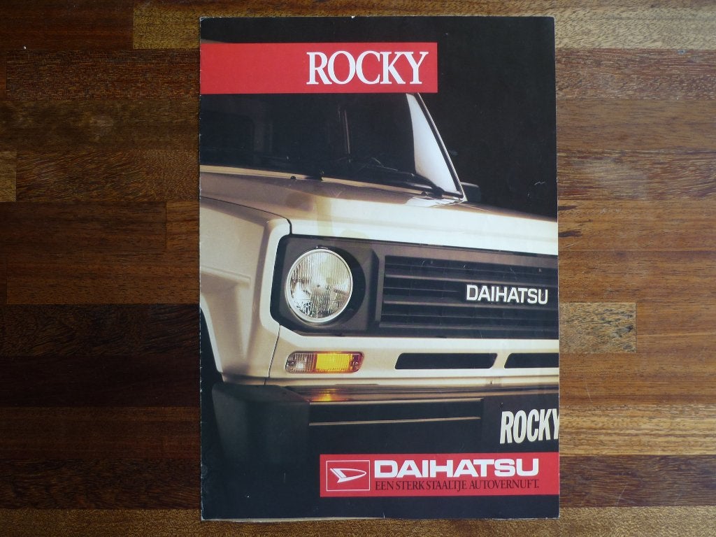 Daihatsu Rocky (1986), Ophalen of Verzenden, Zo goed als nieuw, Overige merken
