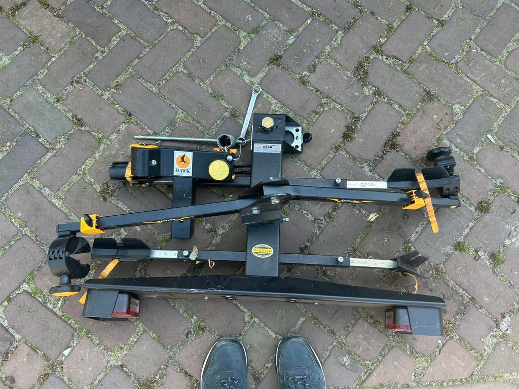 Fietsen drager voor op de auto, Ophalen, 2 fietsen, Gebruikt, Trekhaakdrager
