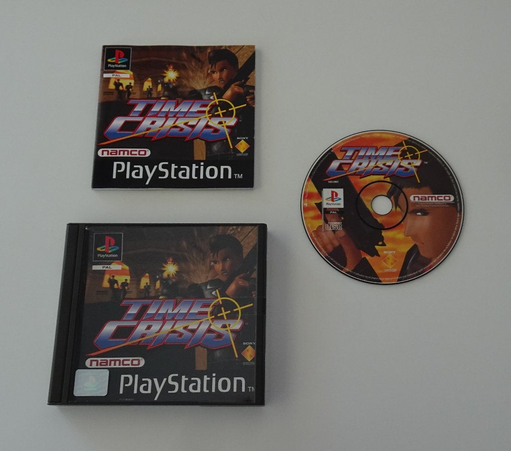 Time Crisis compleet voor Sony PlayStation, Ophalen, Shooter, 1 speler, Zo goed als nieuw
