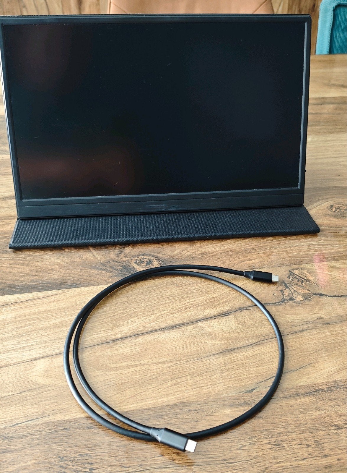 Goed onderhouden draagbare 15.6" Full HD USB-C monitor, Computers en Software, Monitoren, Ophalen, Gebruikt, Ingebouwde speakers