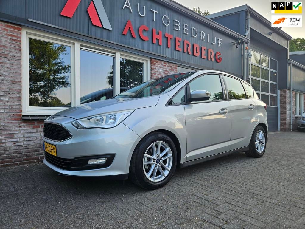 Ford C-Max 1.0 Trend Trekhaak! Camera! Navigatie! Airco! Cru, Auto's, Voorwielaandrijving, 125 pk, Gebruikt, Euro 6