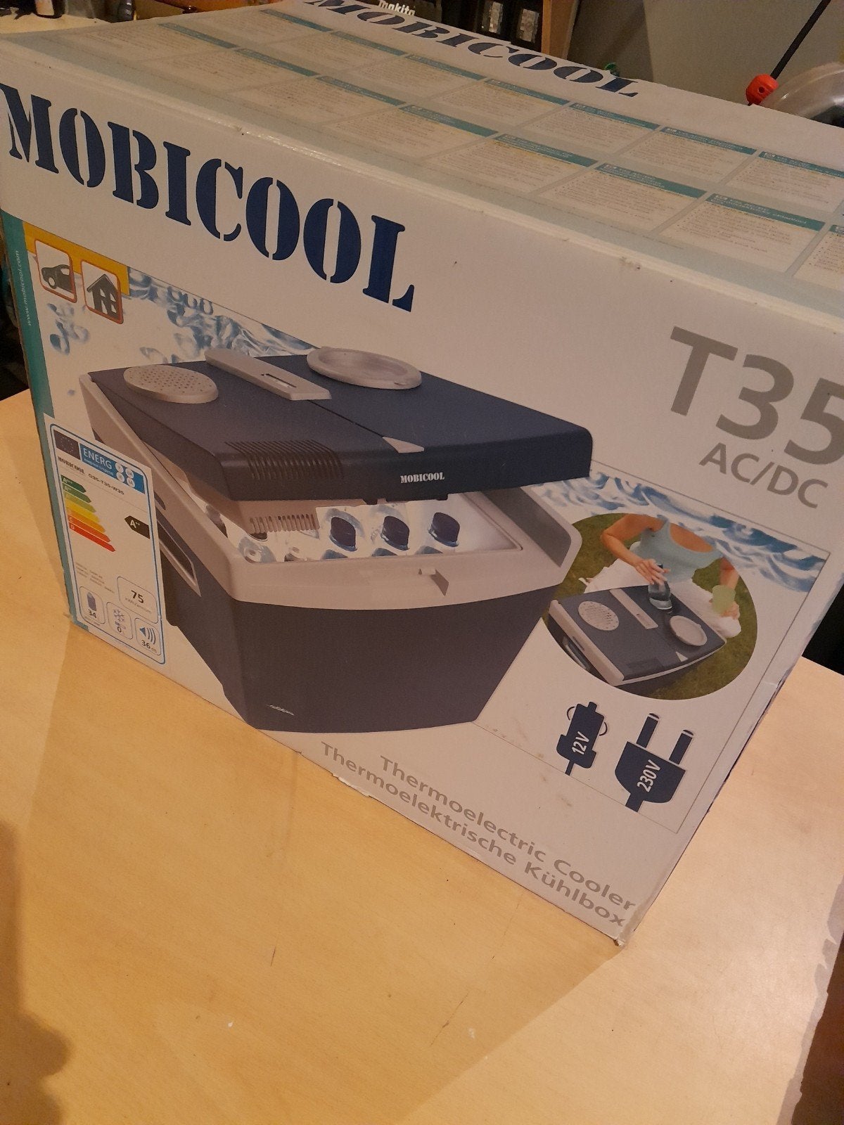 Mobicool T35 AC/DC Thermo-elektrische Koelbox, Ophalen, Nieuw, Koelbox, Elektrisch