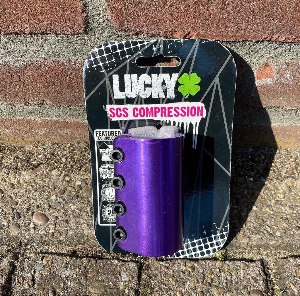 Nieuwe Lucky oversized SCS stuntstep clamp, Ophalen of Verzenden, Nieuw