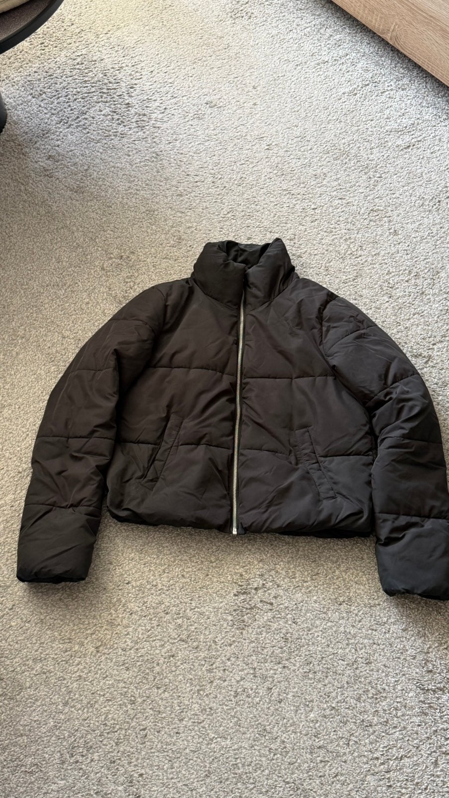 Winterjas, Kleding | Dames, Ophalen of Verzenden, Gedragen, Maat 36 (S), Zwart