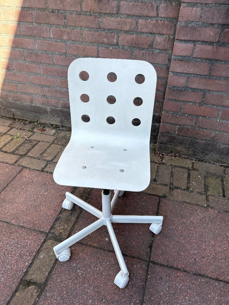 Bureau stoel kids, Ophalen, Gebruikt, Wit, Bureaustoel
