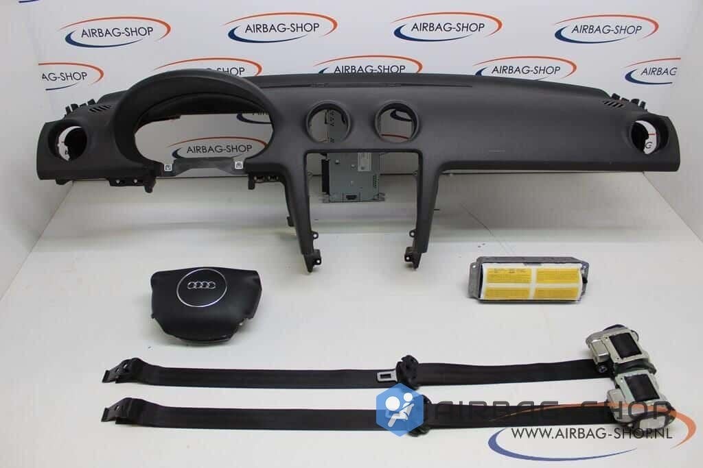 Audi A3 8P  S3 Airbagset Dashboard + Airbags Compleet, Gebruikt, -, -, -
