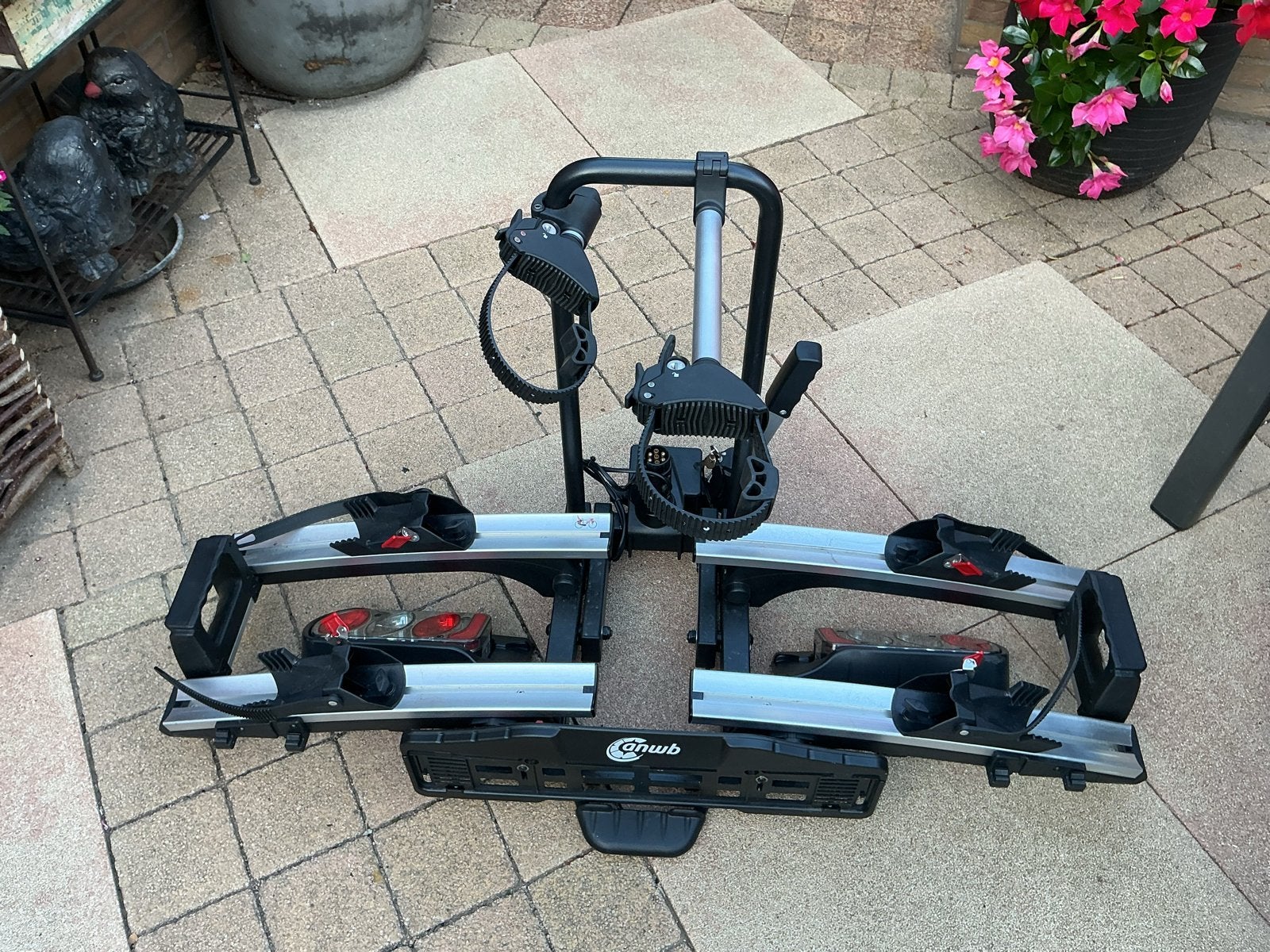ANWB Touring Flex Plus II fietsendrager, Auto diversen, Fietsendragers, Ophalen, Zo goed als nieuw, 2 fietsen, Trekhaakdrager