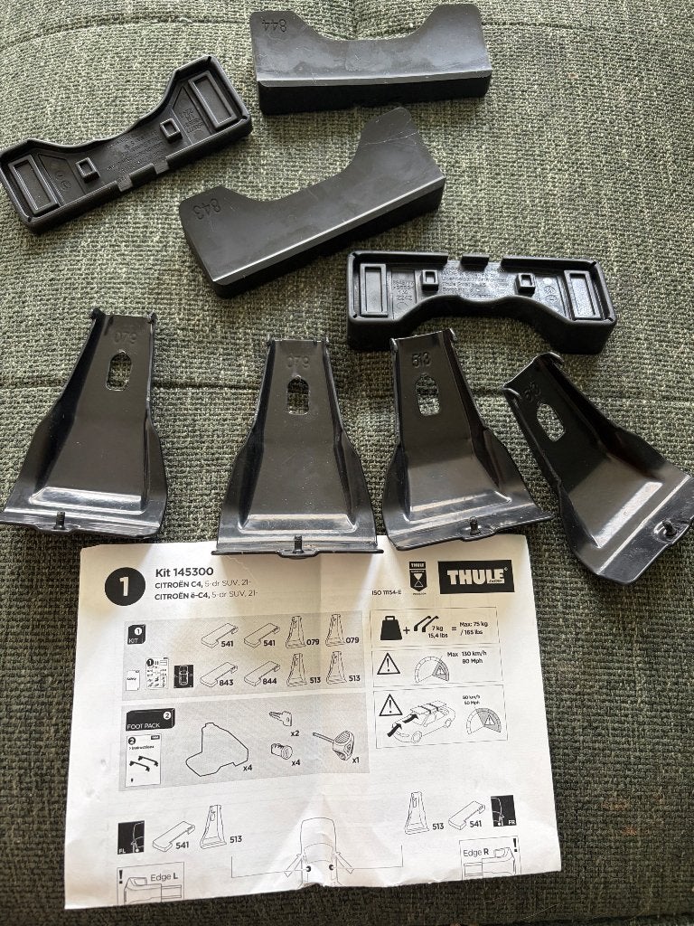 Thule kit 145300, Ophalen of Verzenden, Zo goed als nieuw