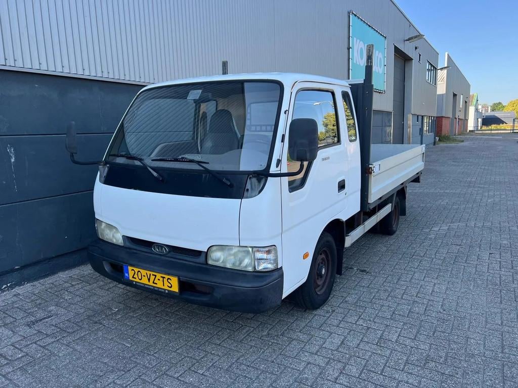 Kia K-serie 2.7 King Cab Aluminium 48.000 km NAP K2700, Auto's, Kia, Gebruikt, 700 kg, Origineel Nederlands, Bedrijf