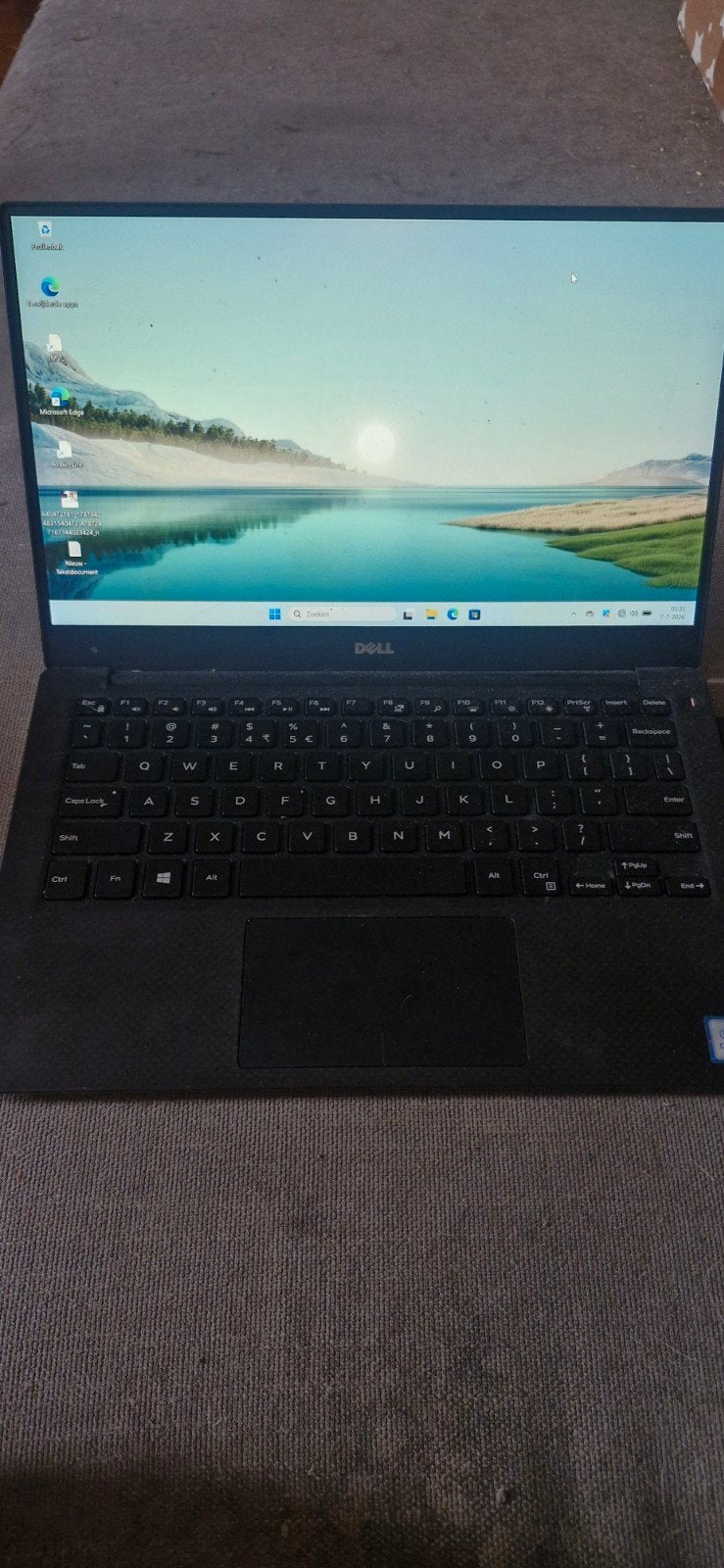 Dell XPS 13 9350 Laptop - nieuwe accu, Ophalen, Gebruikt, 2 tot 3 Ghz, Qwerty