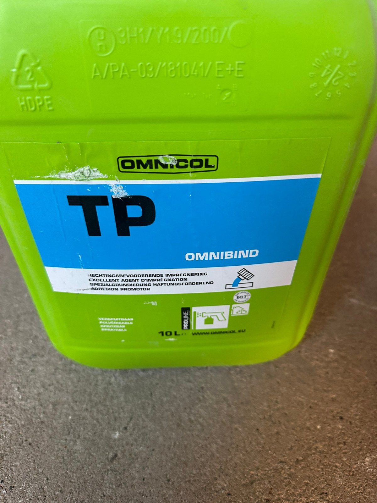 Omnicol TP Omnibind 3L, Doe-het-zelf en Verbouw, Ophalen, Zo goed als nieuw