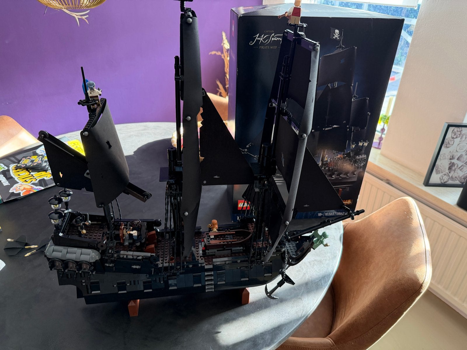 Lego Icons 10365 Pirates of the Caribbean Black Pearl, Kinderen en Baby's, Overige thema's, Lego, Ophalen of Verzenden, Zo goed als nieuw