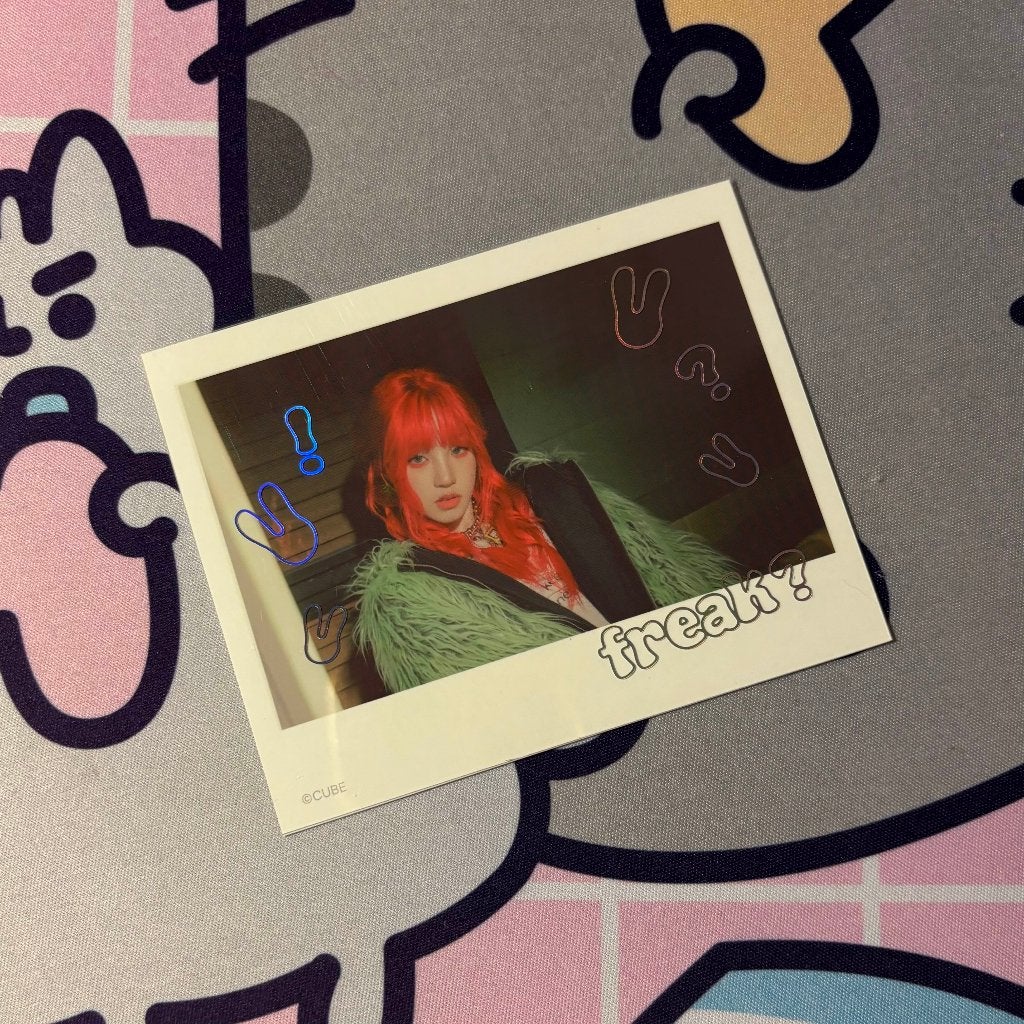 (Gidle/Idle) Yuqi happy freak day md pc's, Ophalen of Verzenden, Nieuw, Foto of Kaart