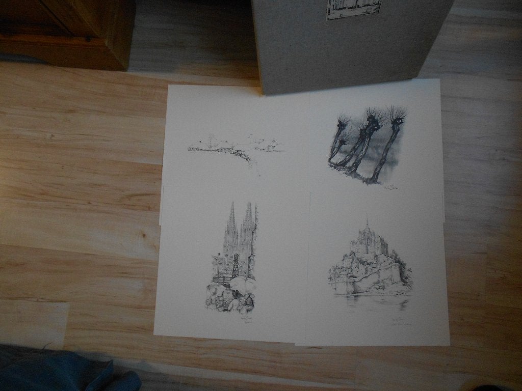 Anton Pieck tekeningen, Ophalen, Tekening