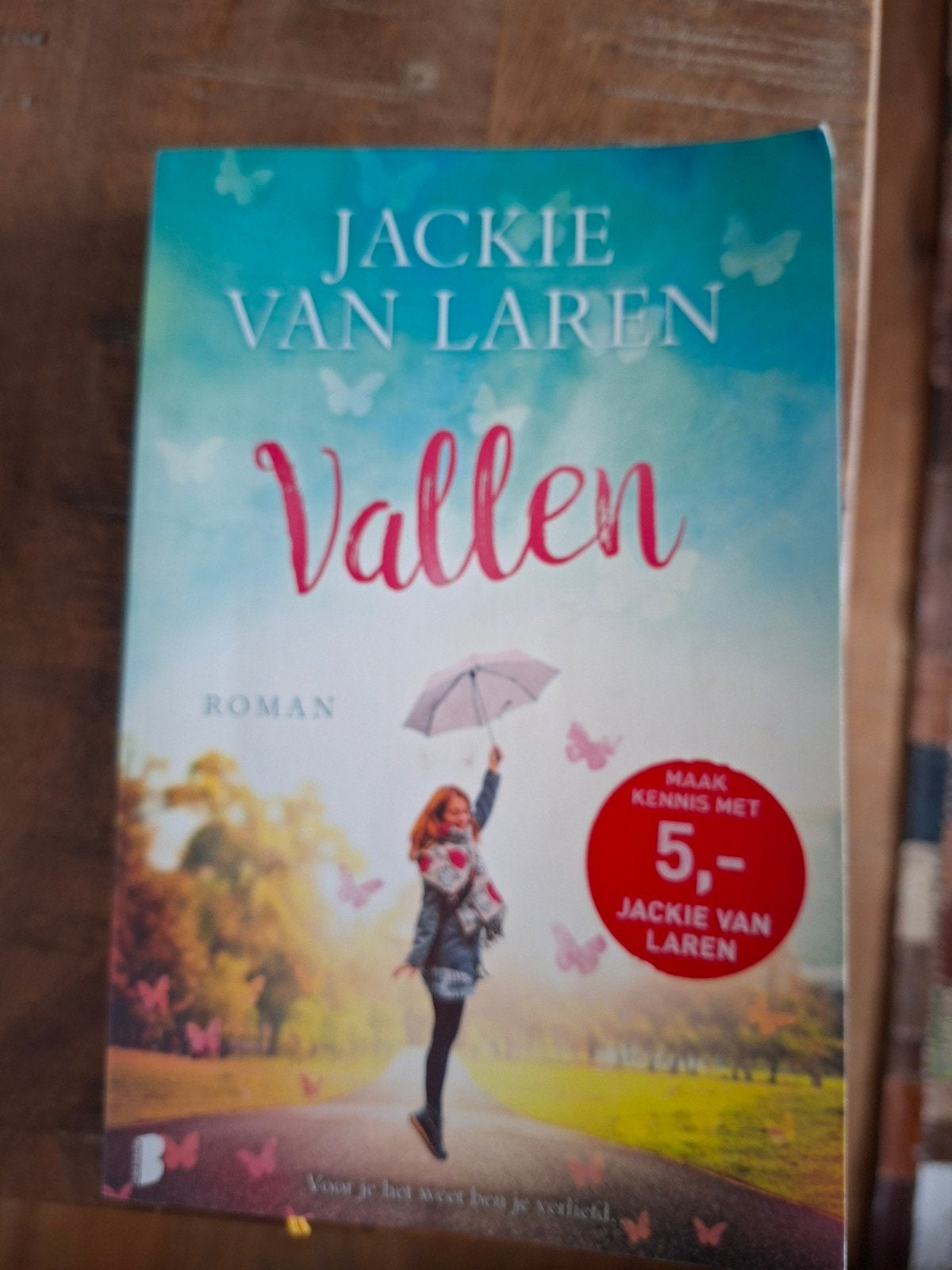 Jackie van Laren - Vallen (Roman), Boeken, Ophalen, Gelezen, Jackie van Laren