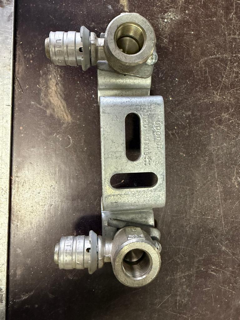 Uponor Gemini muurplaat 16 mm x 1/2" - 120 mm, Ophalen of Verzenden, Nieuw, Overige typen