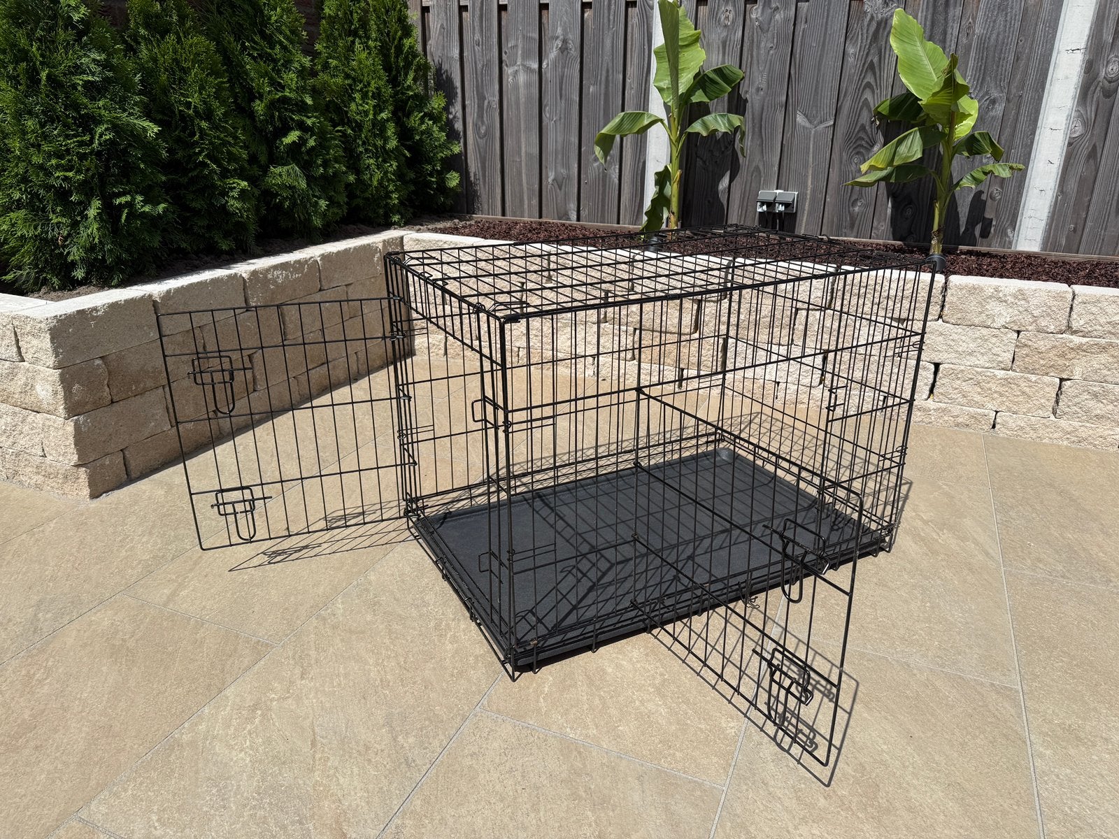 Bench voor honden medium, Dieren en Toebehoren, Hondenhokken, Ophalen, Zo goed als nieuw, 75 tot 110 cm, Minder dan 65 cm