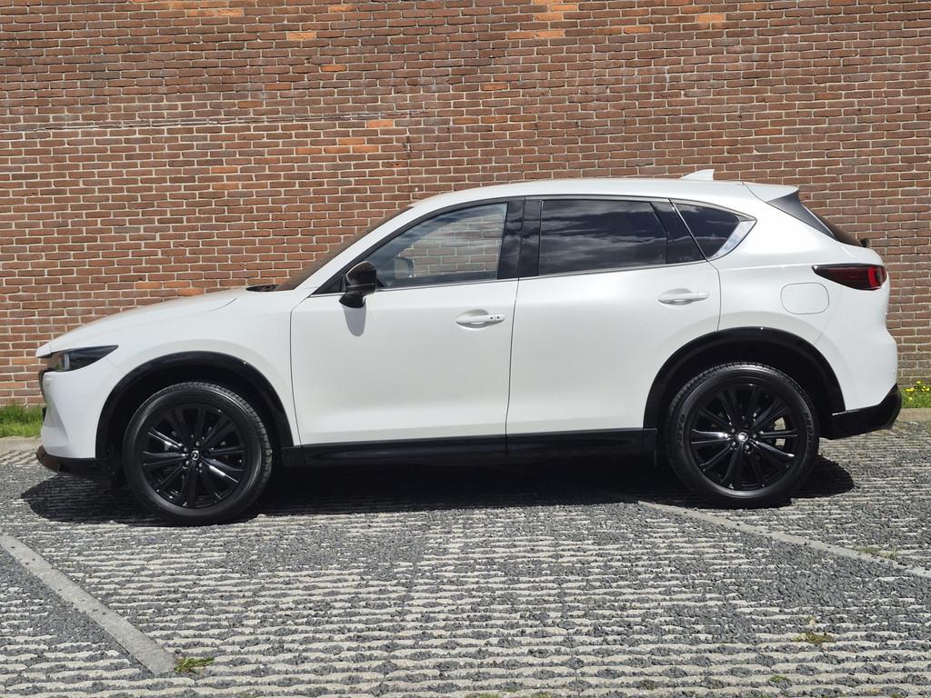 Mazda CX-5 2.0 e-SkyActiv-G M Hybrid 165 Homura | AUTOMAAT |, Auto's, Gebruikt, 4 cilinders, Overige brandstoffen, Wit