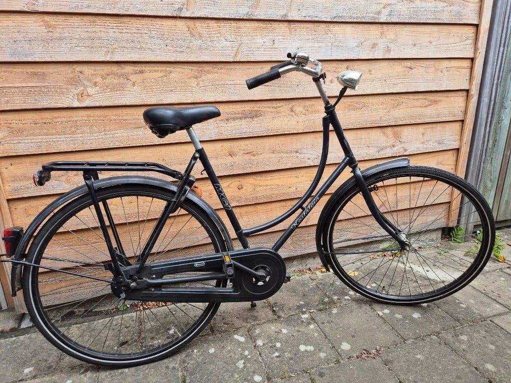 Omafiets 28 inch, Fietsen en Brommers, Fietsen | Dames | Omafietsen, Ophalen, Terugtraprem, Onbekend, 53 tot 56 cm