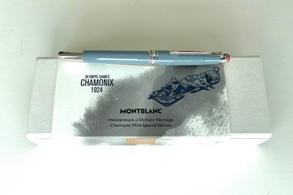 Montblanc Meisterstück Rollerball Chamonix Olympic Heritage, Balpen, Nieuw, Met doosje, Ophalen of Verzenden