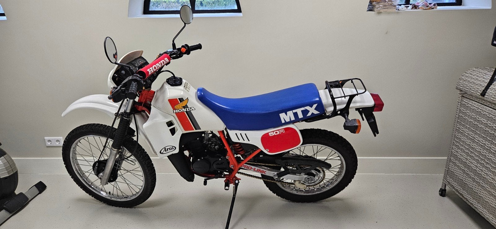Honda mtx 50R watergekoeld met brommer kenteken, Fietsen en Brommers, Ophalen, Maximaal 45 km/u, MTX, Zo goed als nieuw