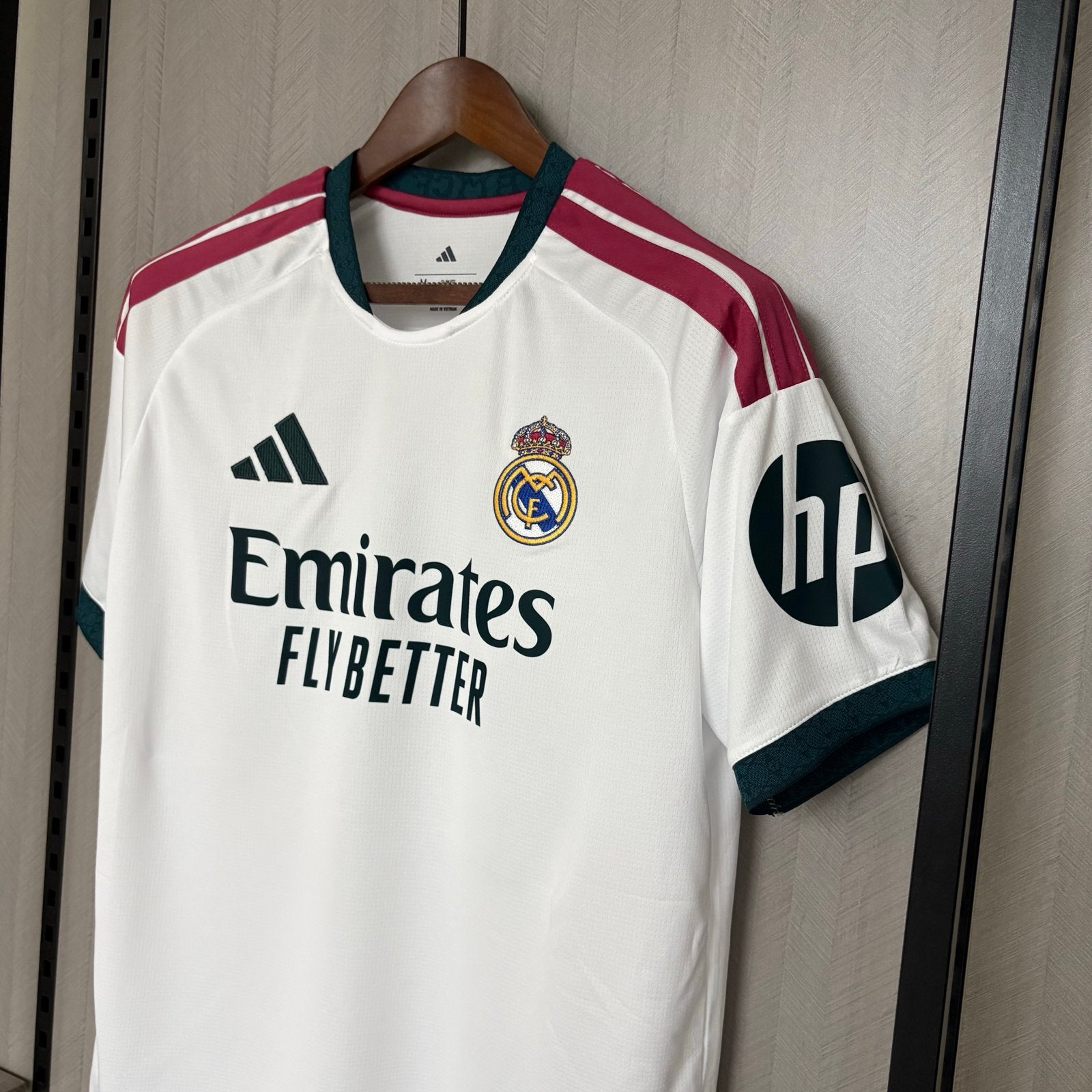 Real Madrid Thuisshirt 26-27- Maat L, Maat 52/54 (L), Verzenden, Wit, Zo goed als nieuw