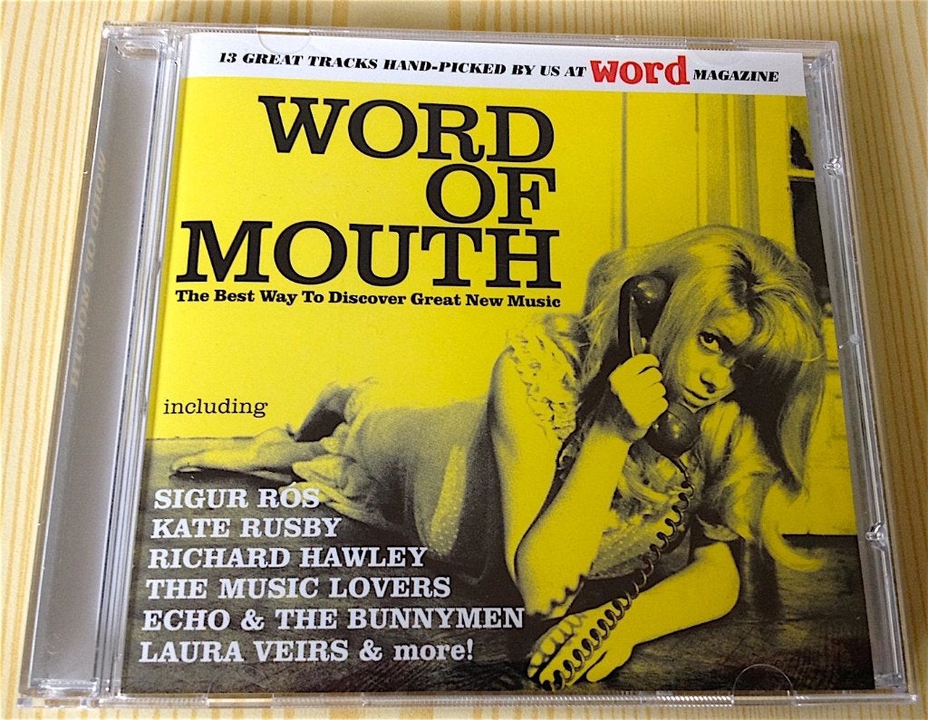 CD Various - Word Of Mouth (Word Magazine, rock, alternative, Cd's en Dvd's, Cd's | Verzamelalbums, Zo goed als nieuw, Rock en Metal