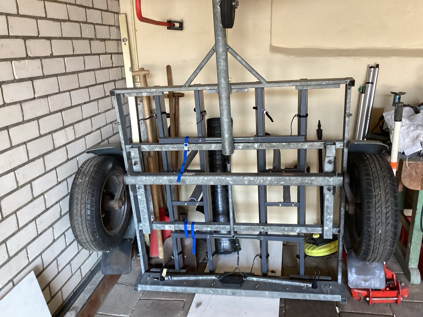 Stevige Fietsaanhanger  - Gebruikt, Ophalen, Gebruikt, Vering, 80 kg of meer