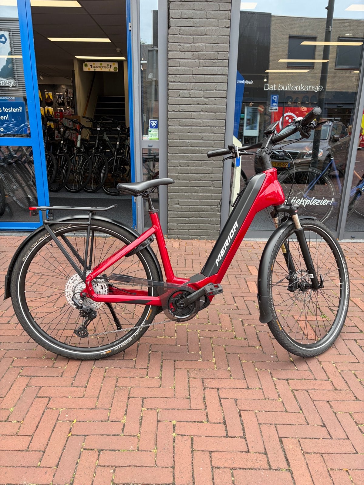 Merida eFLOAT 630WH accu 85NM motor maat M, Fietsen en Brommers, Fietsen | Dames | Damesfietsen, Overige merken, Versnellingen