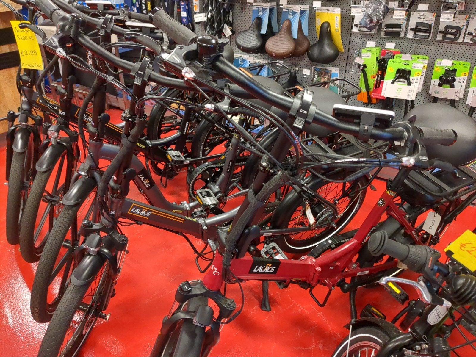 Lacros E-vouwfiets - Ideaal voor camper, caravan of auto, Fietsen en Brommers, Sales@lacros.nl, Lacros, Minder dan 47 cm, Nieuwe eerdensebaan 16 Schijndel