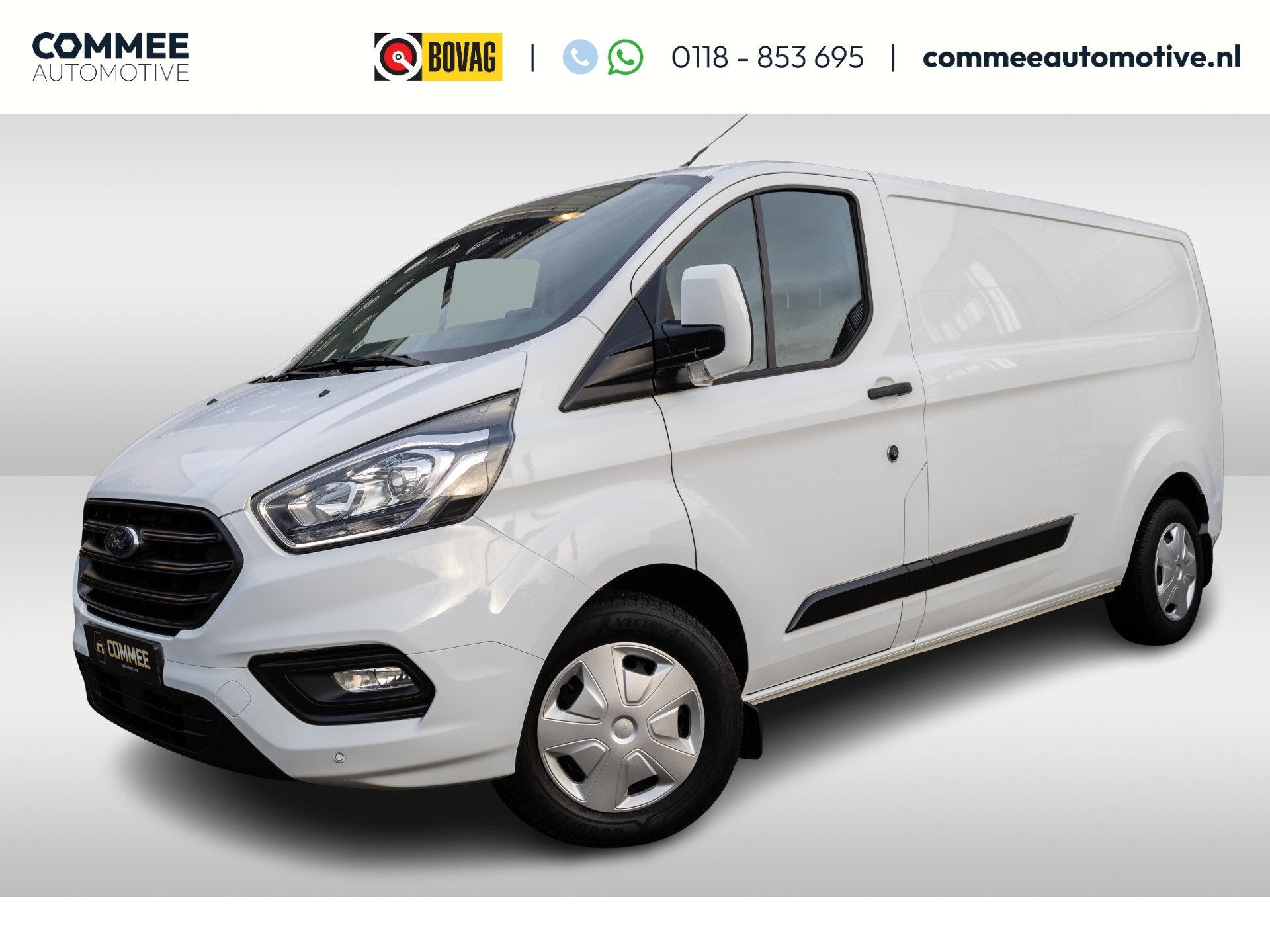 Ford Transit Custom 300 2.0 TDCI L2H1 Trend AC I Cr.Contr I, Voorwielaandrijving, Zwart, 4 cilinders, 1991 kg